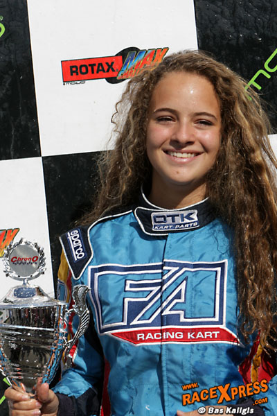 Eline Chehin karting FA Kart Team TKP